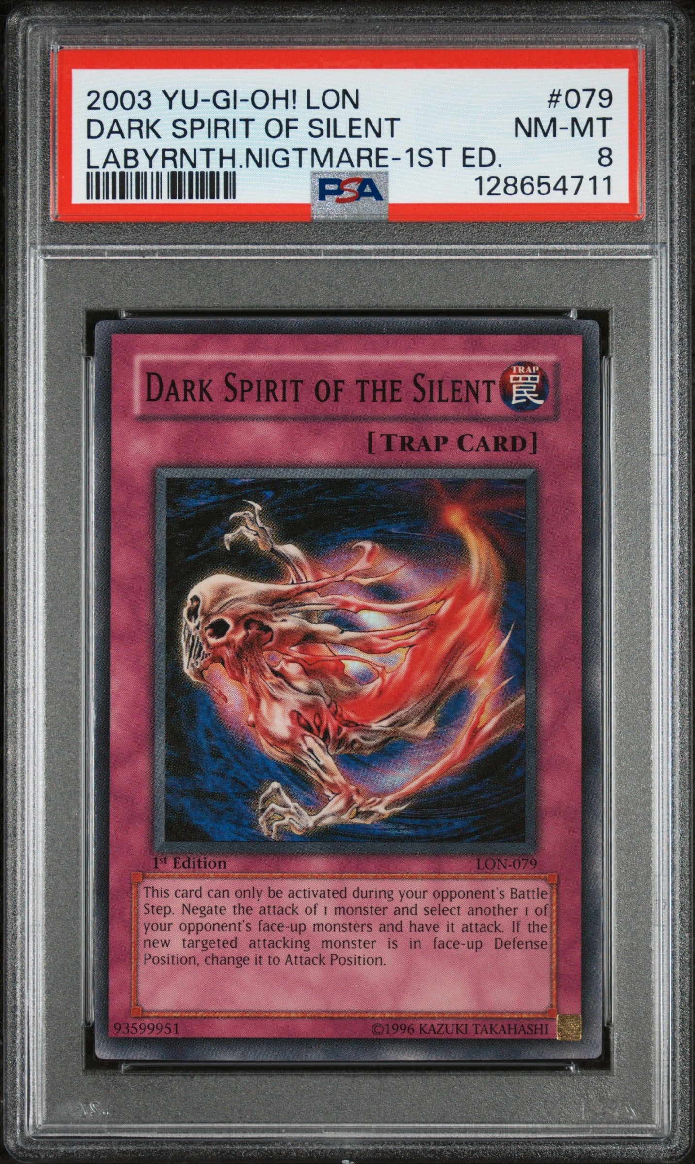 Dark Spirit of the Silent • LON-079 • SR • PSA 8