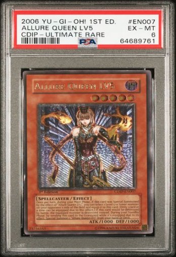 Allure Queen LV5 • CDIP-EN007 • UTR • PSA 6