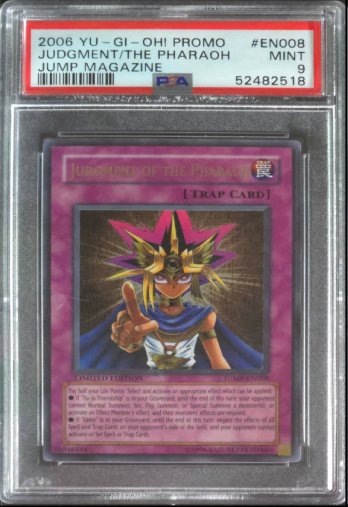 Judgment of the Pharaoh • JUMP-EN008 • UR • PSA 9