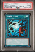 Heavy Storm • MRD-EN142 • SR • 25th Reprint • PSA 9