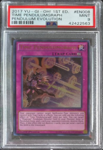 Time Pendulumgraph • PEVO-EN008 • UR • PSA 9