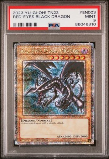 Red-Eyes Black Dragon • TN23-EN003 • QCSE • PSA 9