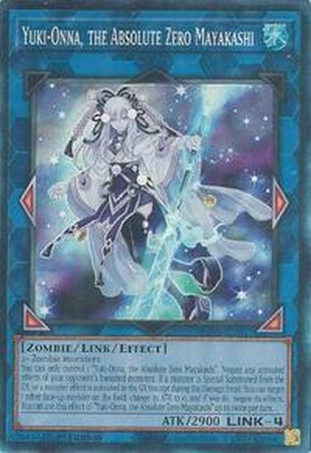 Yuki-Onna, the Absolute Zero Mayakashi • RA05-EN057 • CR