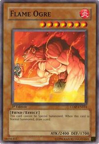 Flame Ogre • CDIP-EN014 • C