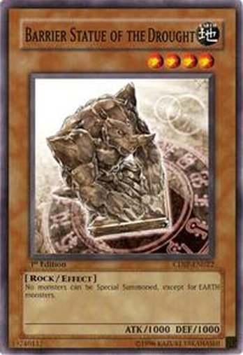 Barrier Statue of the Drought • CDIP-EN022 • C