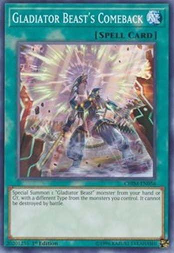 Gladiator Beast's Comeback • CHIM-EN056 • C