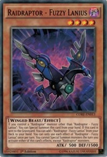 Raidraptor - Fuzzy Lanius • CORE-EN013 • C