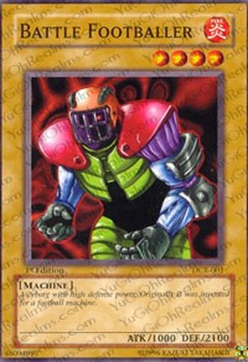 Battle Footballer • DCR-001 • C