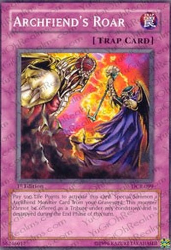 Archfiend's Roar • DCR-099 • C