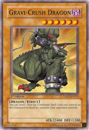 Gravi-Crush Dragon • DP07-EN011 • C