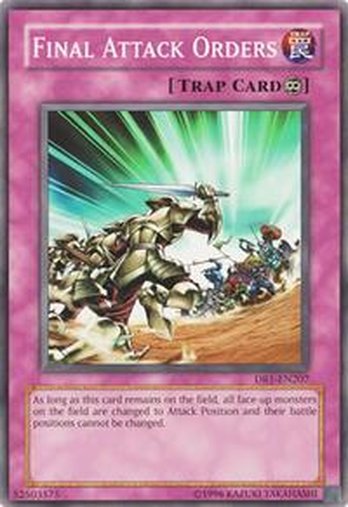 Final Attack Orders • DR1-EN207 • C