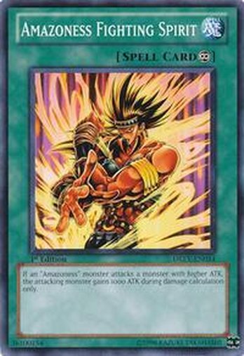 Amazoness Fighting Spirit • DREV-EN054 • C