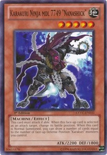 Karakuri Ninja mdl 7749 "Nanashick" • EXVC-EN031 • C