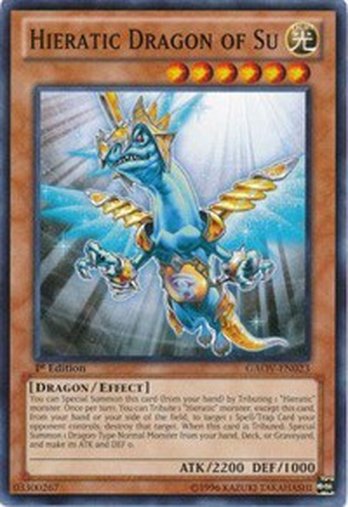 Hieratic Dragon of Su • GAOV-EN023 • C