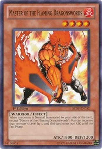 Master of the Flaming Dragonswords • GENF-EN032 • C