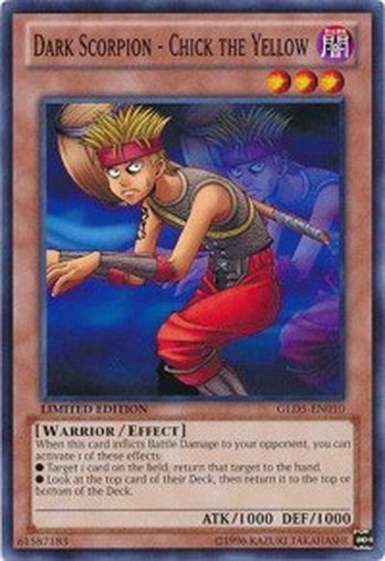 Dark Scorpion - Chick the Yellow • GLD5-EN010 • C