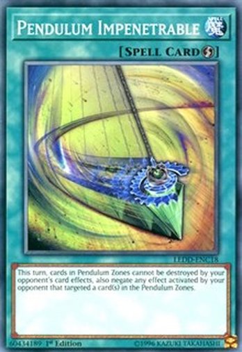 Pendulum Impenetrable • LEDD-ENC18 • C