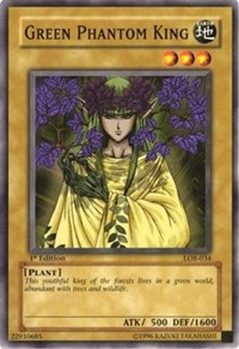Green Phantom King • LOB-034 • C