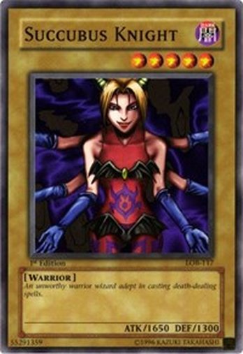 Succubus Knight • LOB-117 • C