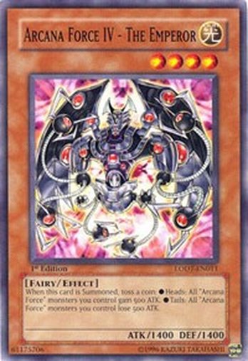 Arcana Force IV - The Emperor • LODT-EN011 • C