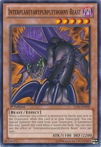 Interplanetarypurplythorny Beast • LVAL-EN098 • C