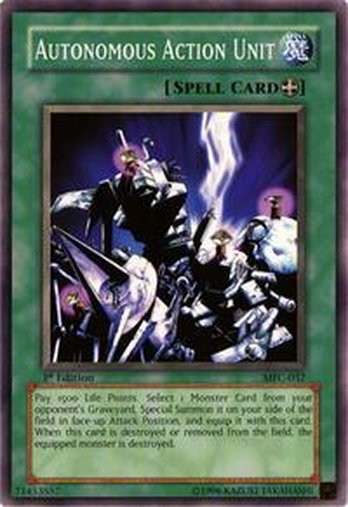 Autonomous Action Unit • MFC-032 • C