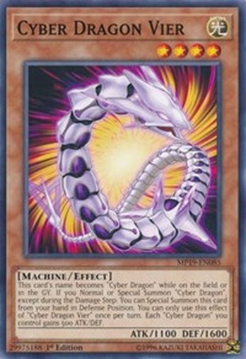 Cyber Dragon Vier • MP19-EN085 • C