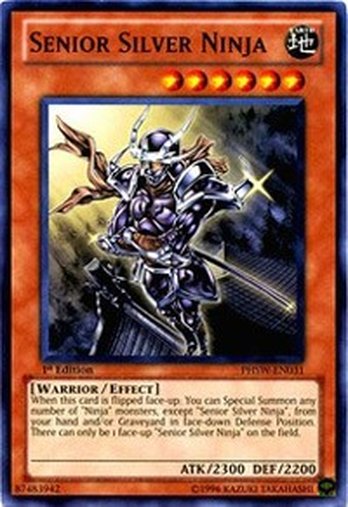Senior Silver Ninja • PHSW-EN031 • C