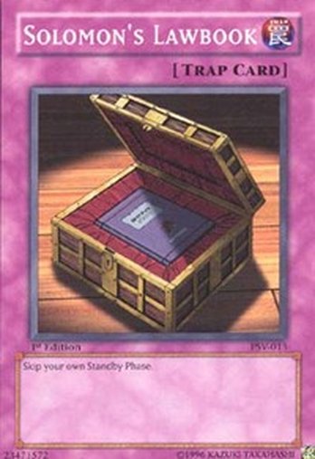 Solomon's Lawbook • PSV-013 • C