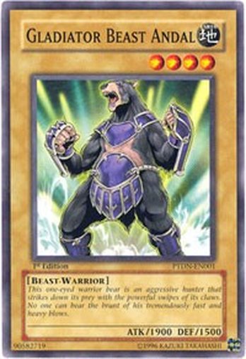 Gladiator Beast Andal • PTDN-EN001 • C