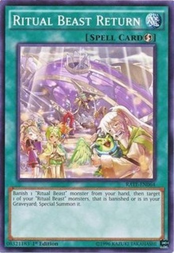Ritual Beast Return • RATE-EN064 • C