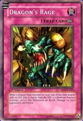 Dragon's Rage • SD1-EN024 • C