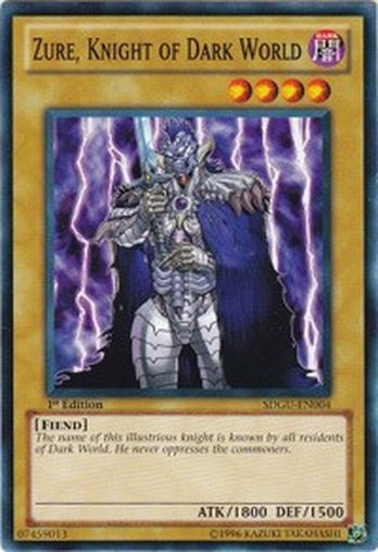 Zure, Knight of Dark World • SDGU-EN004 • C