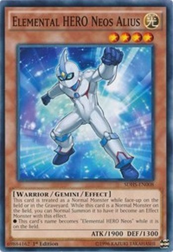 Elemental HERO Neos Alius • SDHS-EN008 • C