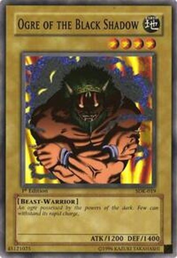 Ogre of the Black Shadow • SDK-019 • C