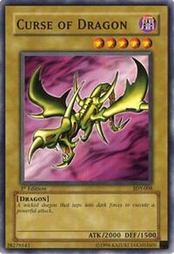 Curse of Dragon • SDY-008 • C