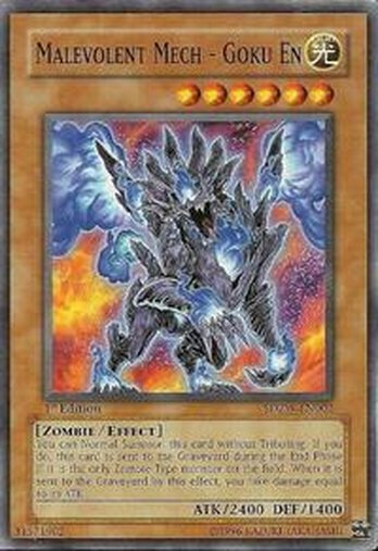 Malevolent Mech - Goku En • SDZW-EN002 • C