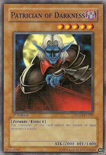 Patrician of Darkness • SDZW-EN005 • C