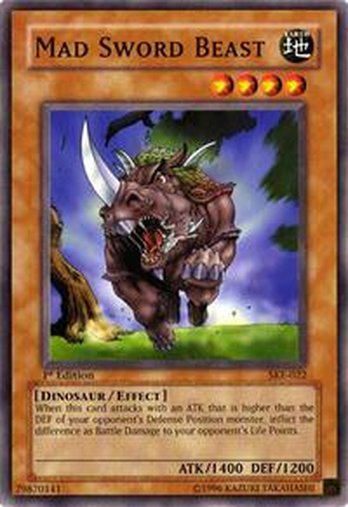 Mad Sword Beast • SKE-022 • C