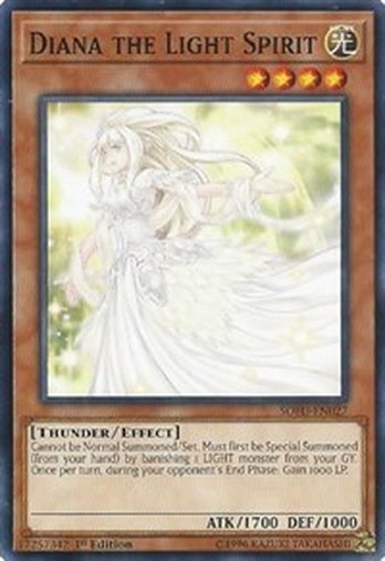 Diana the Light Spirit • SOFU-EN027 • C