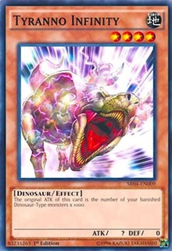 Tyranno Infinity • SR04-EN009 • C