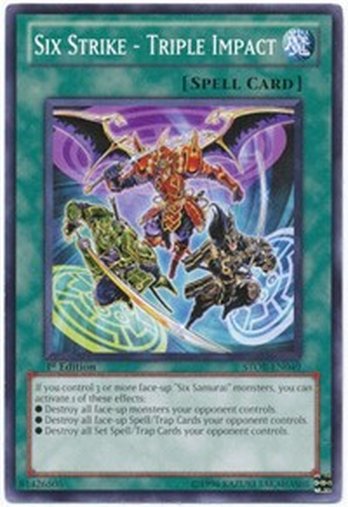 Six Strike - Triple Impact • STOR-EN049 • C