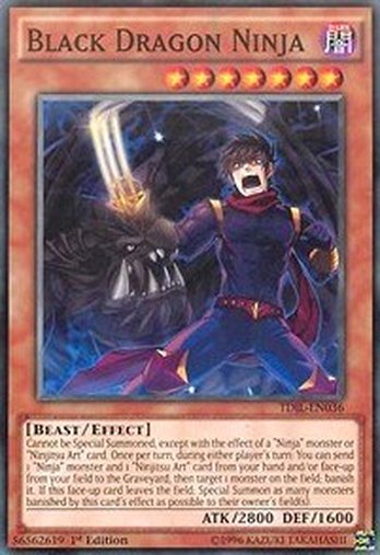Black Dragon Ninja • TDIL-EN036 • C