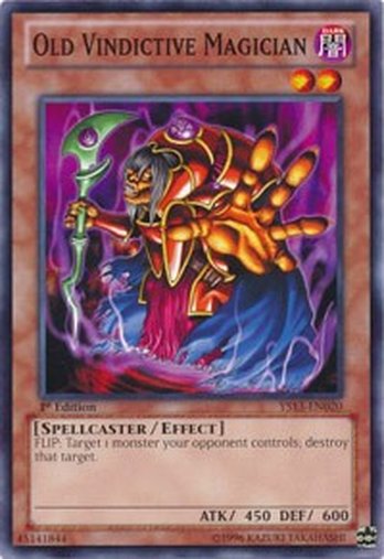 Old Vindictive Magician • YS13-EN020 • C