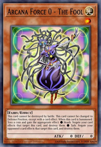 Arcana Force 0 - The Fool • LODT-EN008 • C • 2024 Reprint