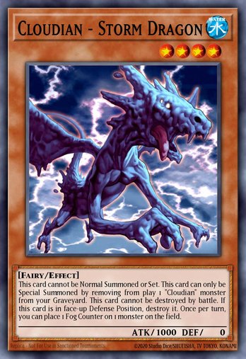 Cloudian - Storm Dragon • LODT-EN040 • C • 2024 Reprint