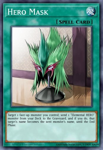 Hero Mask • LODT-EN045 • C • 2024 Reprint