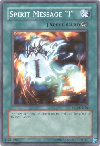 Spirit Message "I" • RP02-EN046 • C • 2025 Reprint