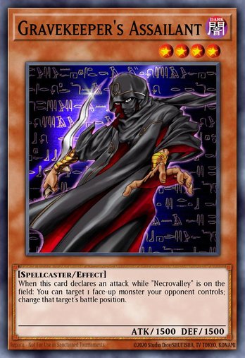 Gravekeeper's Assailant • RP02-EN077 • C • 2025 Reprint