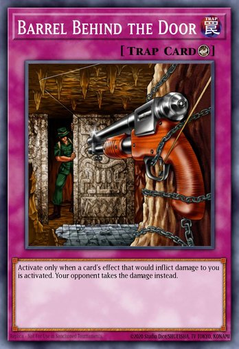 Barrel Behind the Door • RP02-EN080 • C • 2025 Reprint